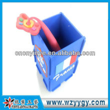 2D soft pvc giveaway pen container holder